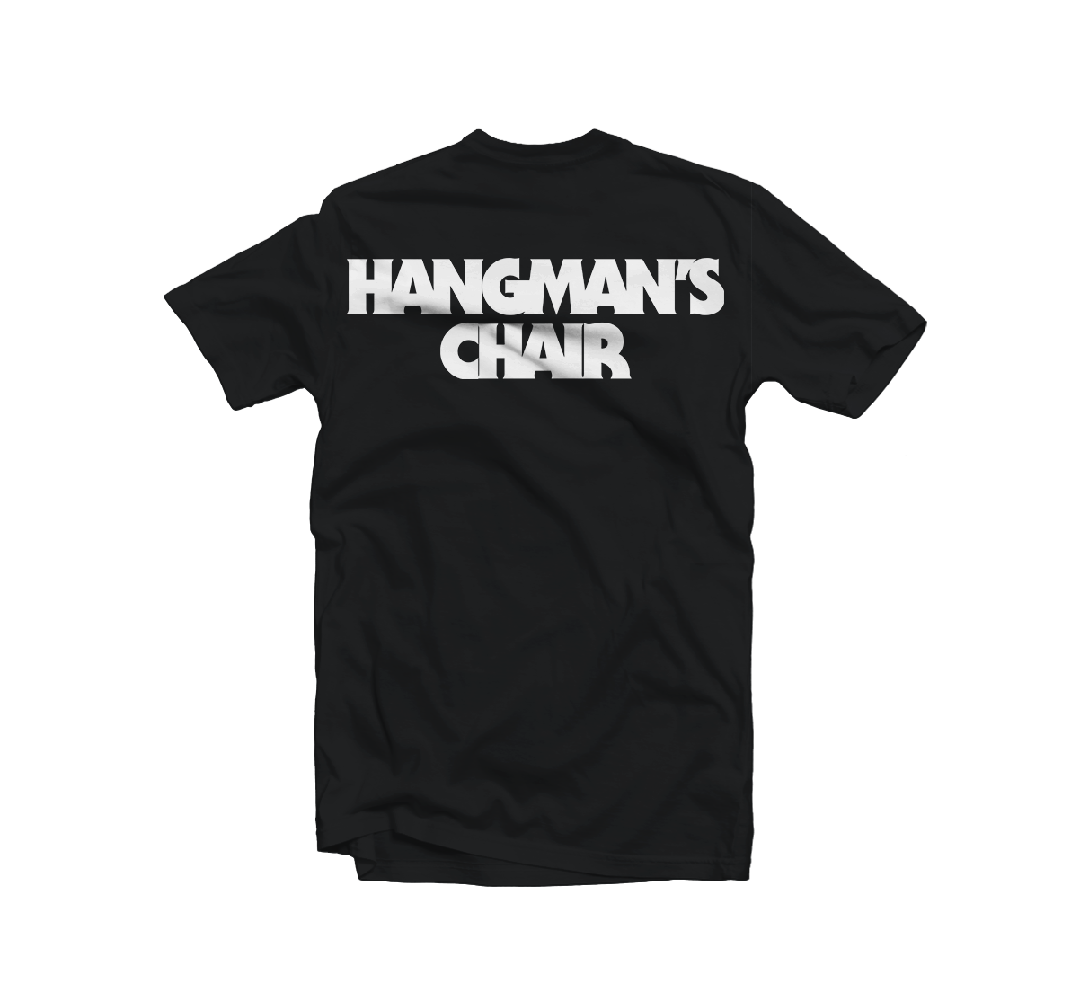 HANGMAN'S CHAIR "Guillotine" Black T-Shirt