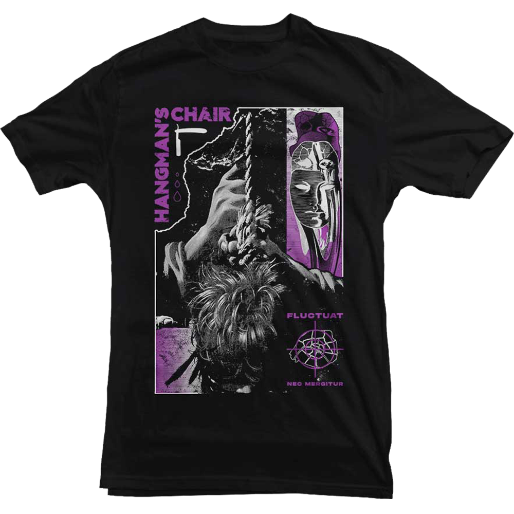 HANGMAN'S CHAIR "OHRAI" Black T-Shirt