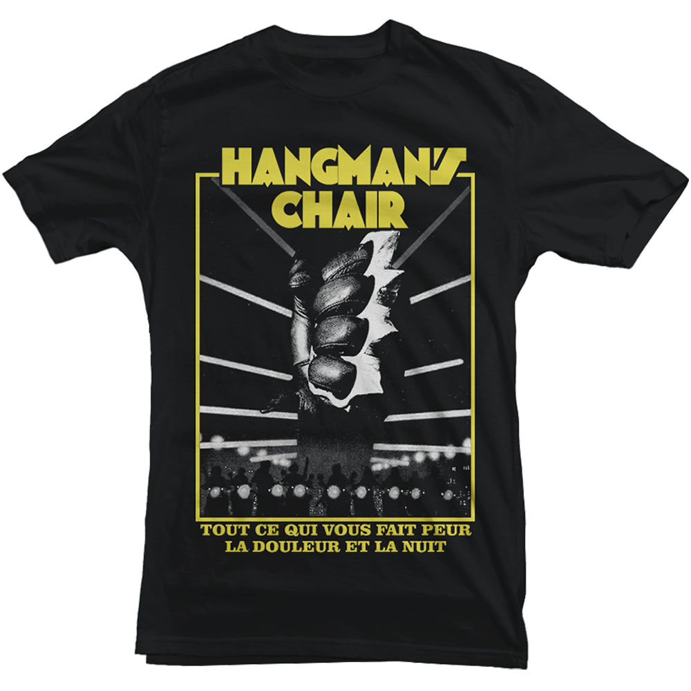 HANGMAN'S CHAIR "Baston" Black T-Shirt