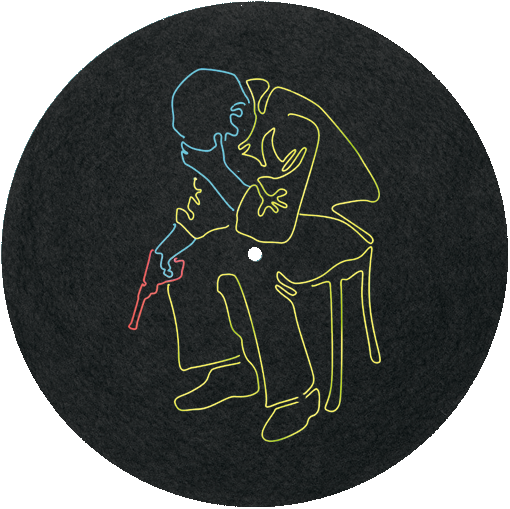 HANGMAN'S CHAIR "Neon" Slipmat