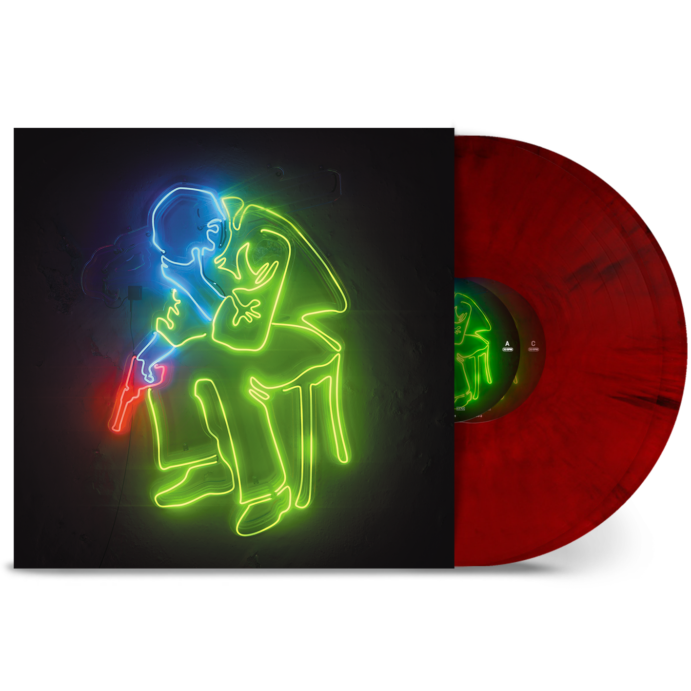 HANGMAN'S CHAIR "Saddiction" 2xLP Red Marble Effect