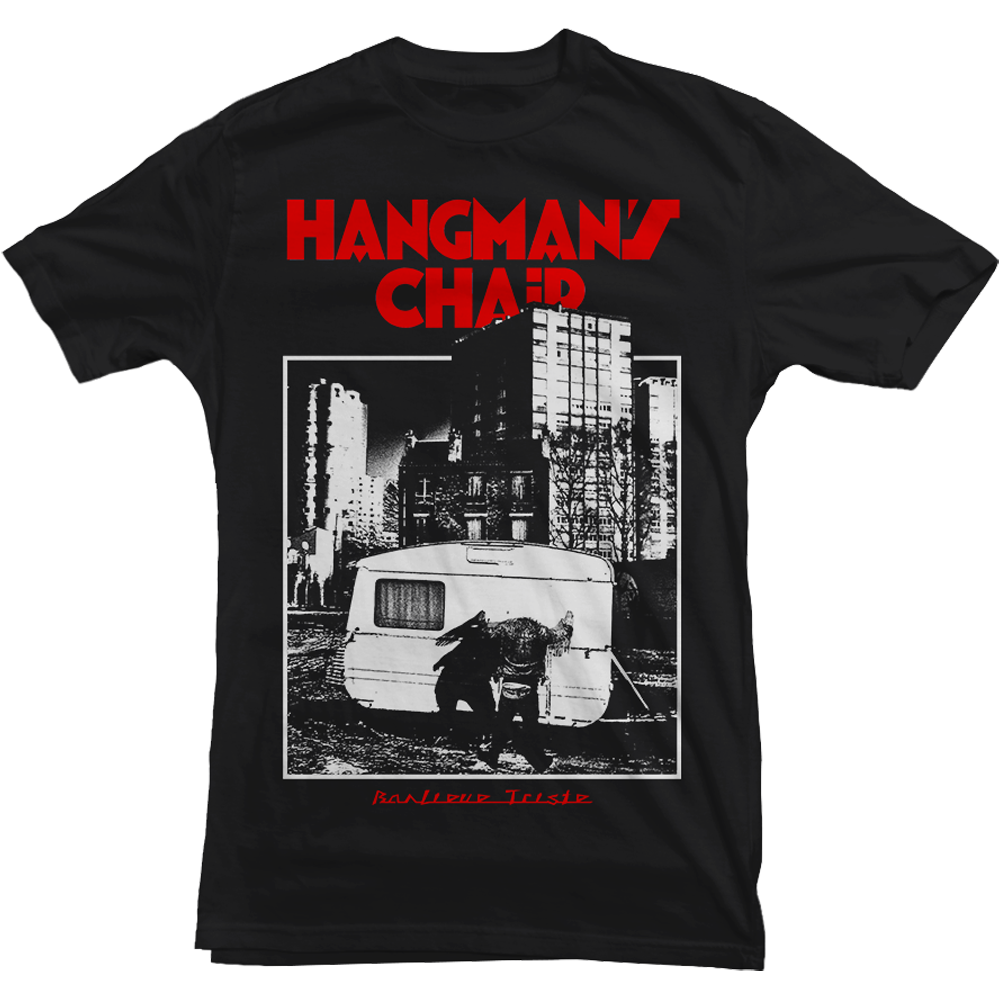 HANGMAN'S CHAIR "Banlieue Triste" Black T-Shirt