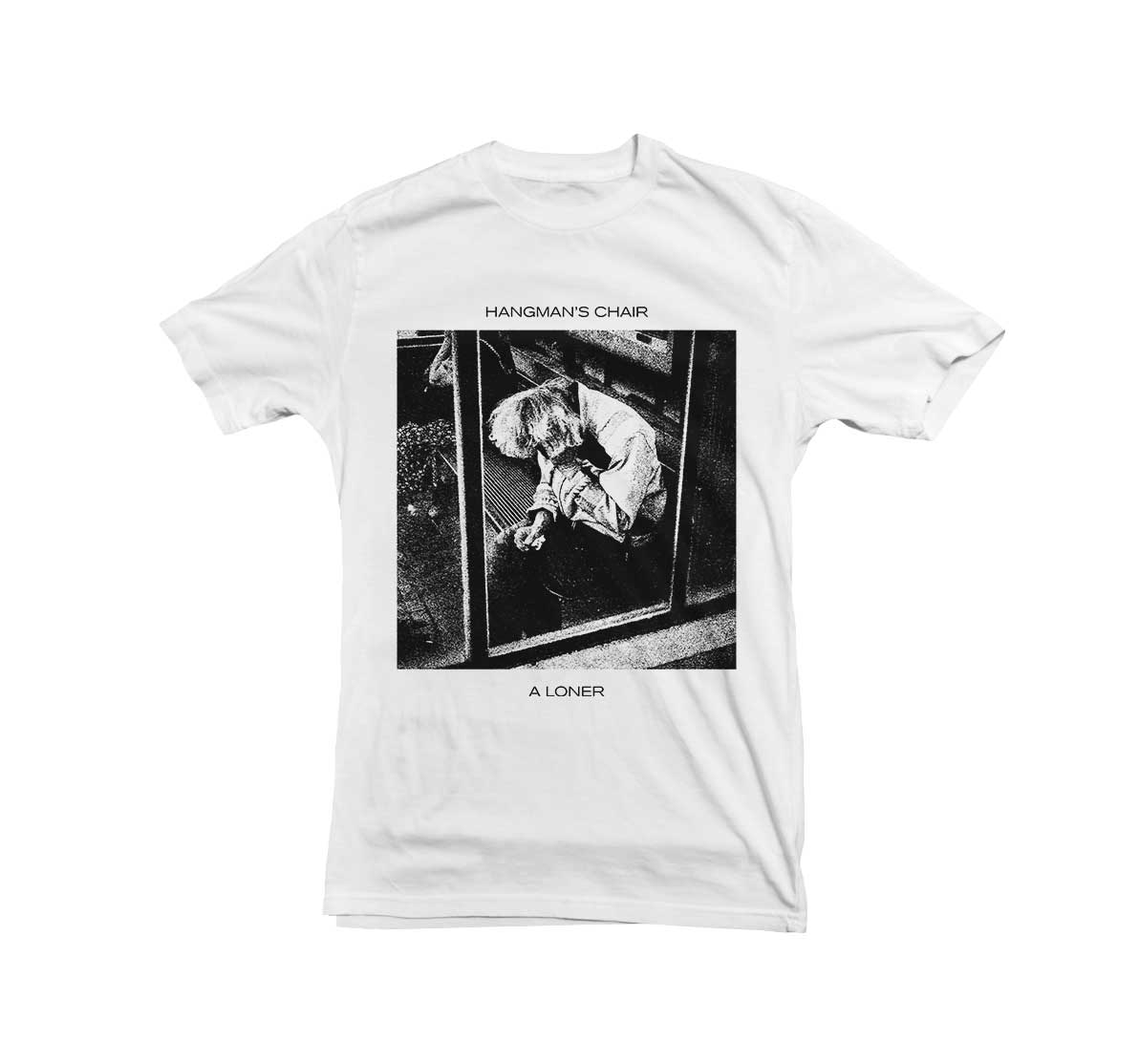 HANGMAN'S CHAIR "A Loner" White T-Shirt