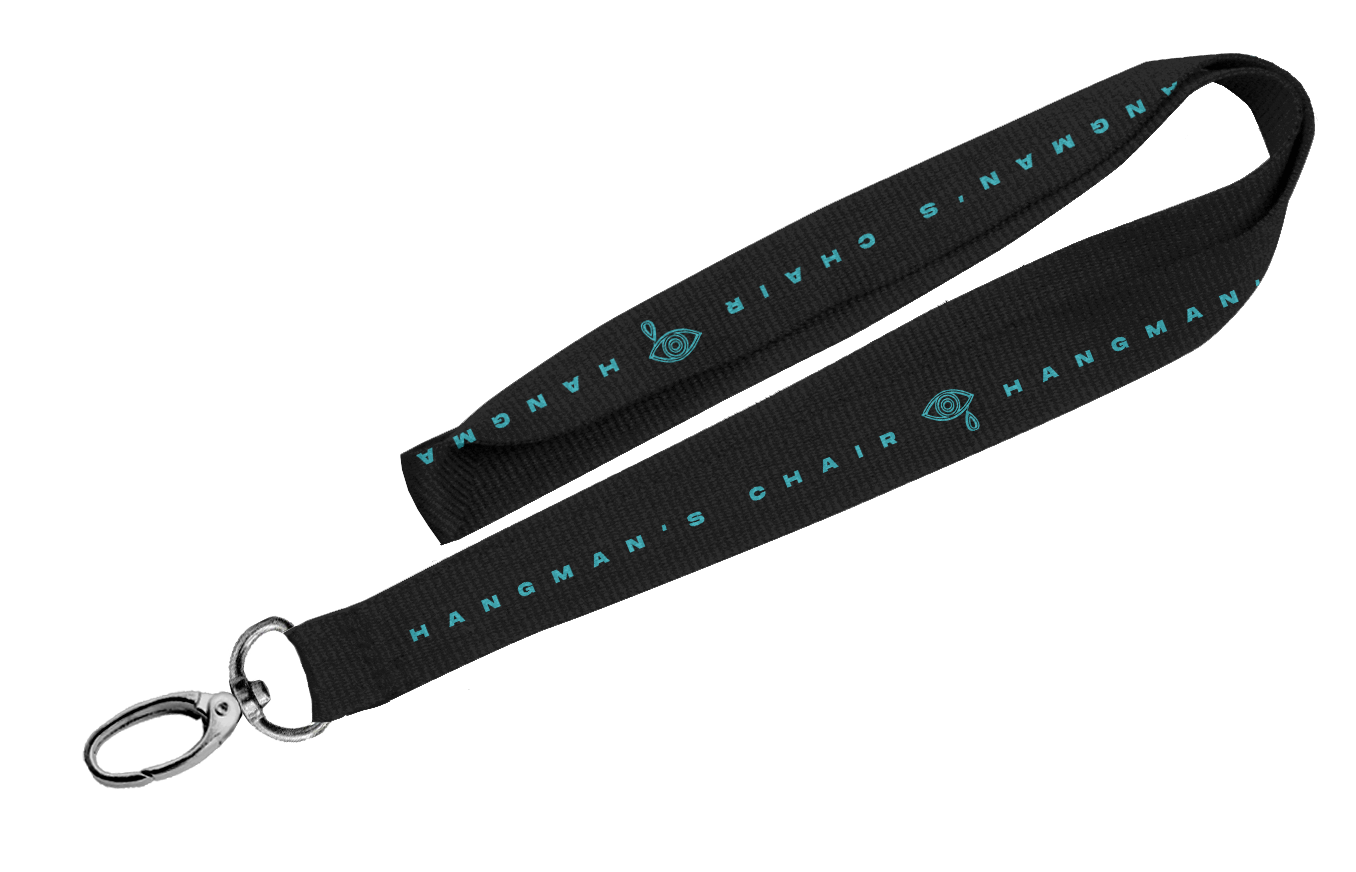 HANGMAN'S CHAIR " Logo " Lanyard